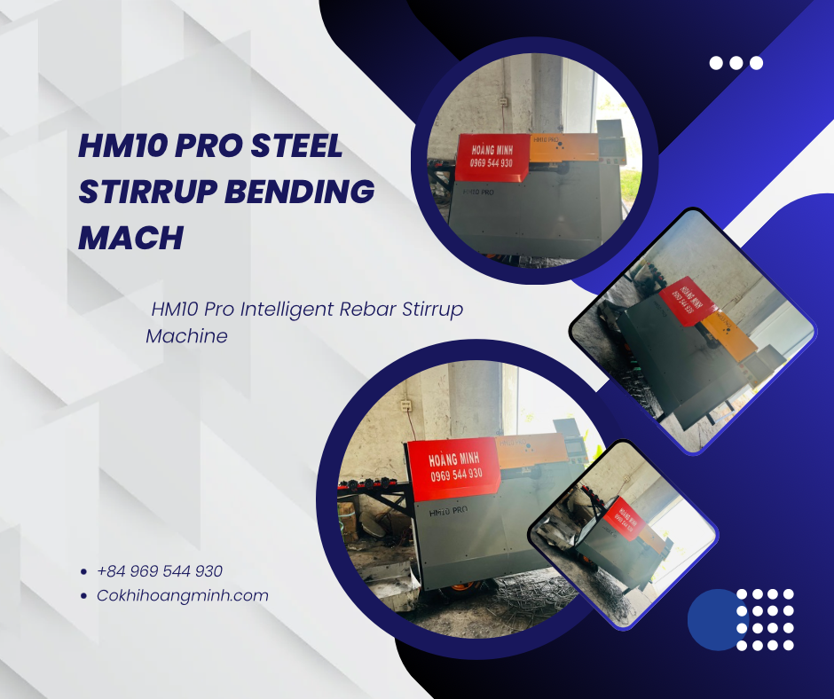 Giá máy bẻ đai sắt hiện nay | Lựa chọn tốt từ Hoàng Minh